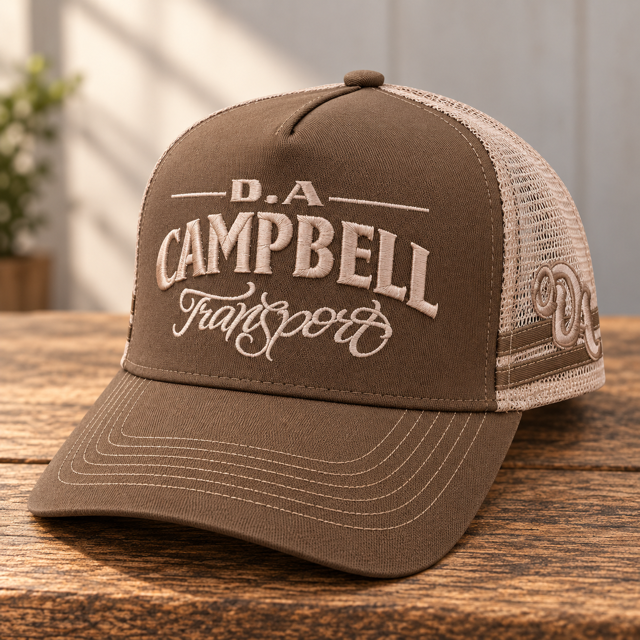 Campbell Trucker Caps - Mocha