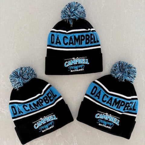 Campbells Beanie - Blue | Black | White
