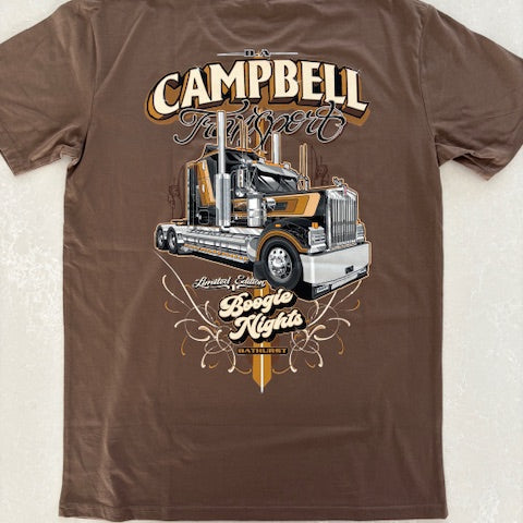 Boogie Nights Tee - Walnut