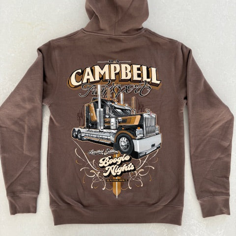 Boogie Nights Hoodie - Walnut