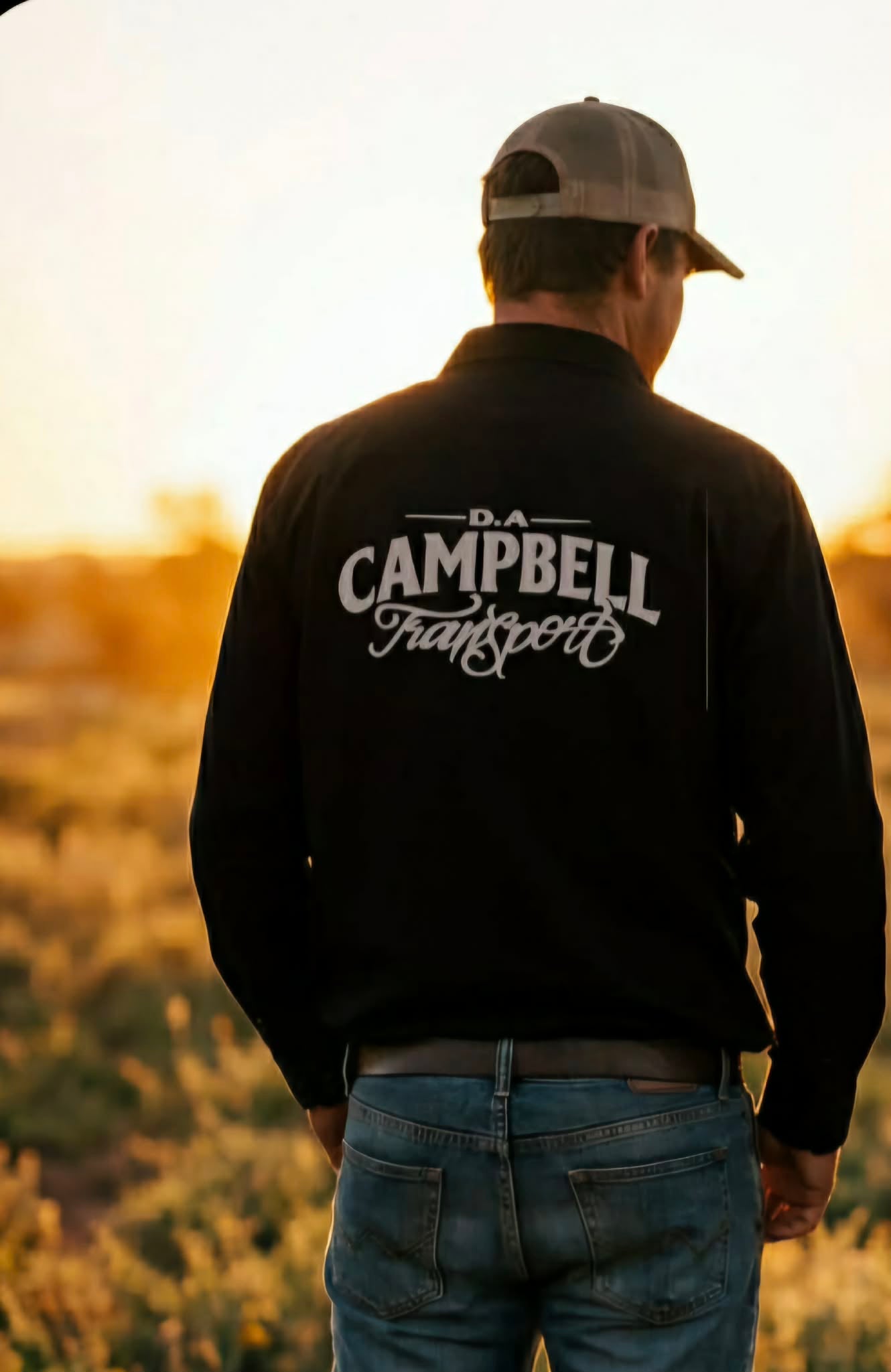 Men's Pilbara Black long sleeve shirt
