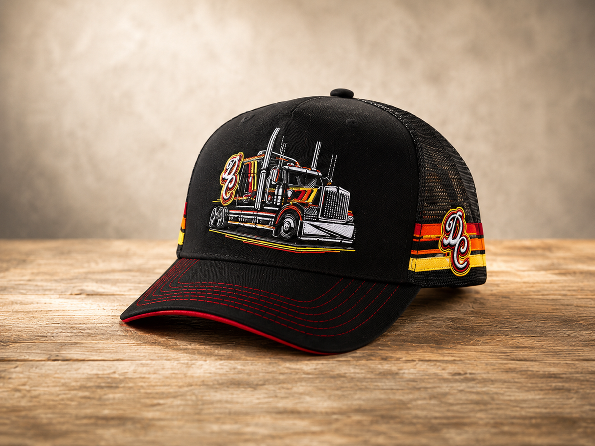 Campbell's Hat with Boogie Nights Truck