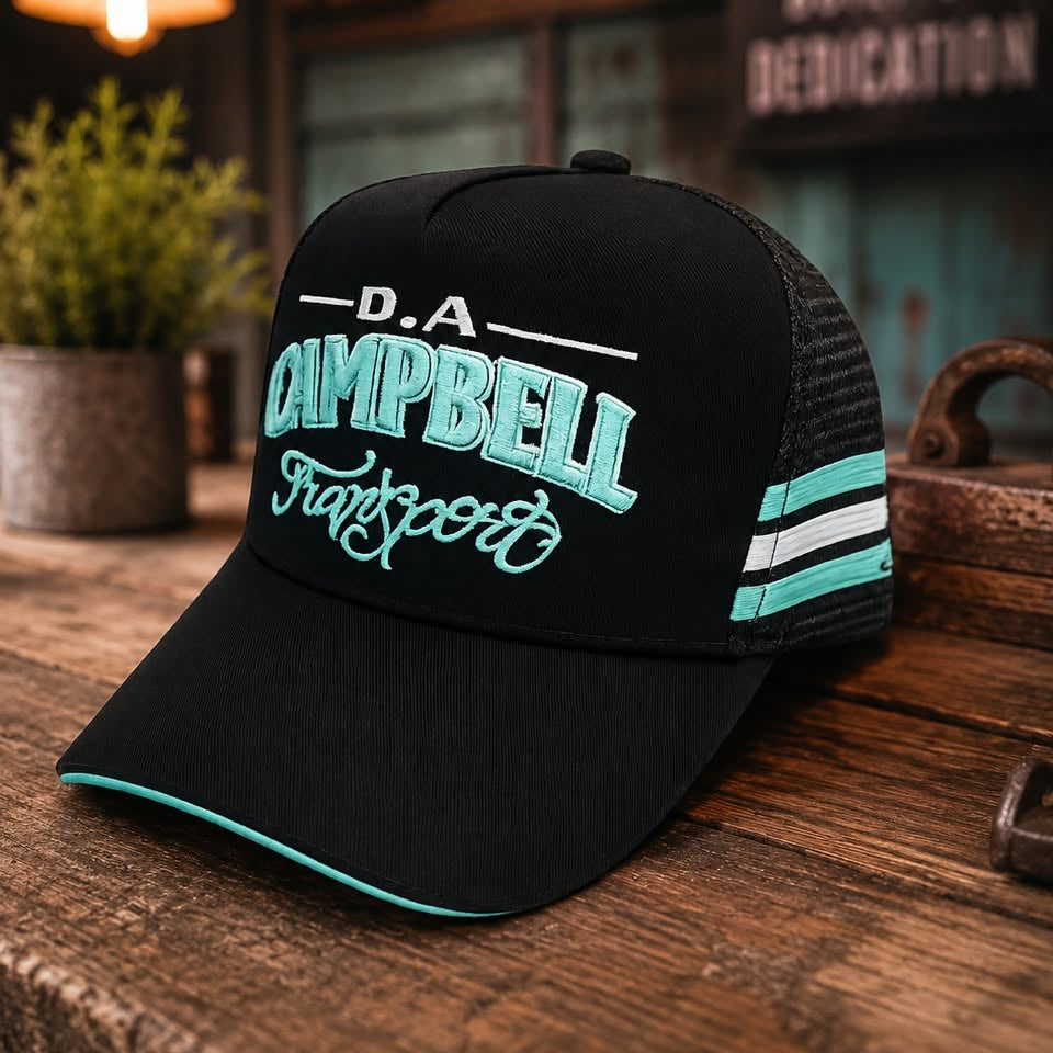 Campbell Trucker Cap - Sky Blue