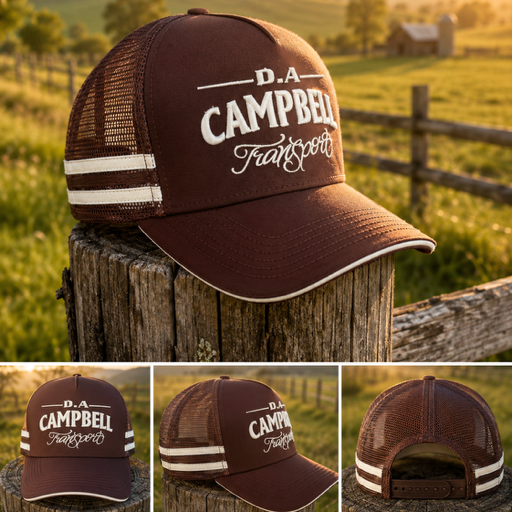 Campbell Trucker Cap - Choclate
