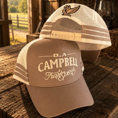 Campbell Trucker Cap - Latte