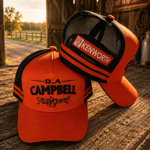 Campbell Trucker Cap - Terracotta