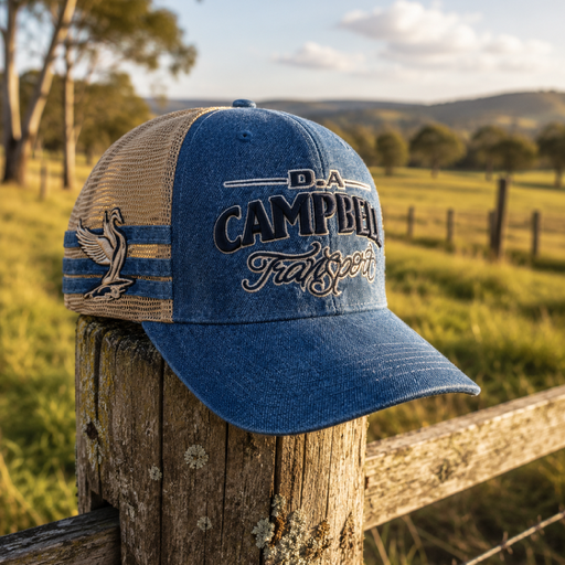 Campbell Trucker Cap - Denim