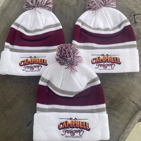 White Campbell's Beanie