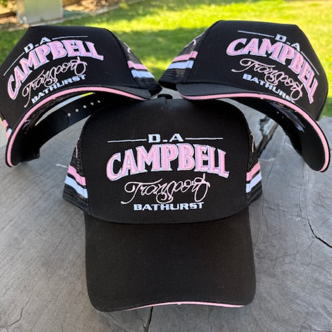Campbells Trucker Cap - Pink & Black