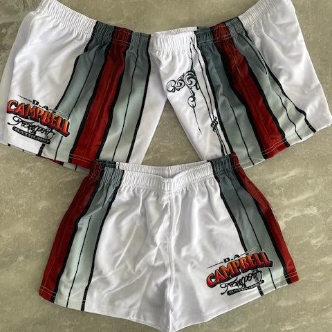 Campbell's Footy Shorts - White