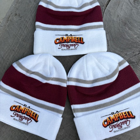 White Campbell's Beanie