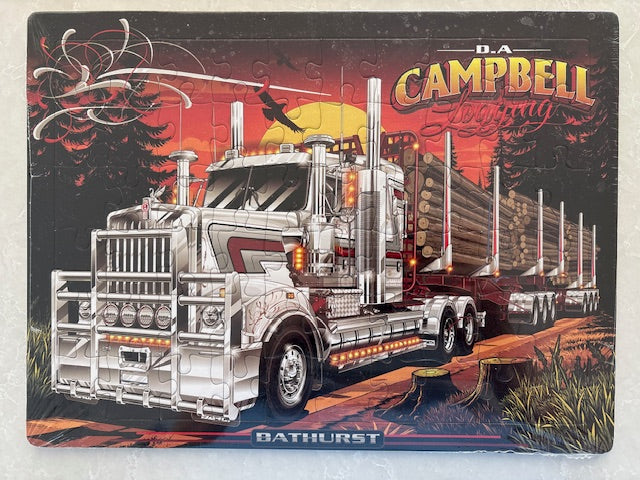 D.A Campbell Logging Puzzle