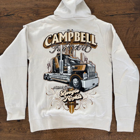 Boogie Nights Hoodie - Bone