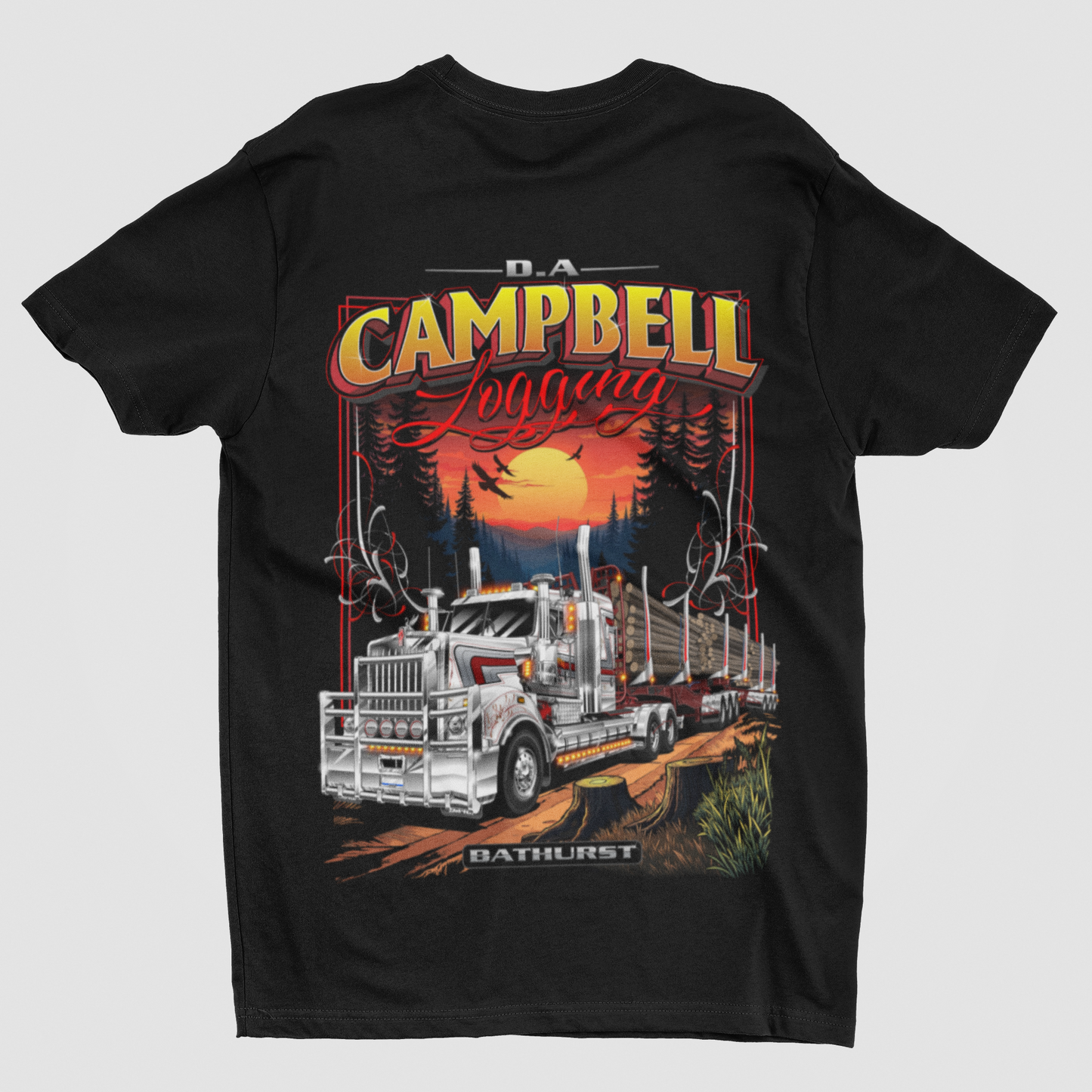 D.A Campbell Logging Tee