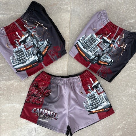 Night Moves Footy Shorts