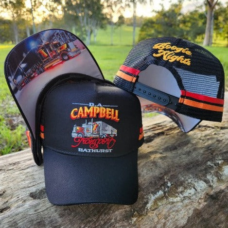 Campbell's Hat with Boogie Nights Truck