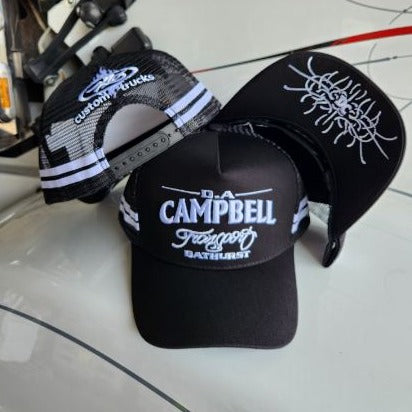 Campbell's Trucker Cap - Black & White